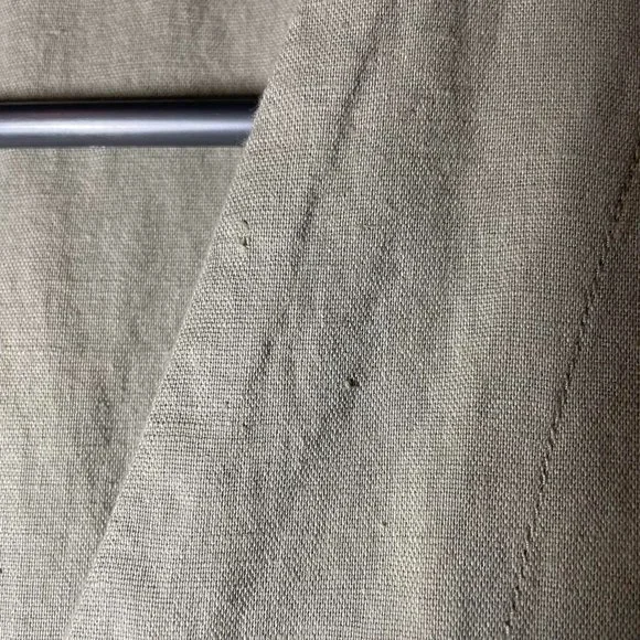 ZARA Linen Blend Tiered Dress size M - Picture 8 of 9